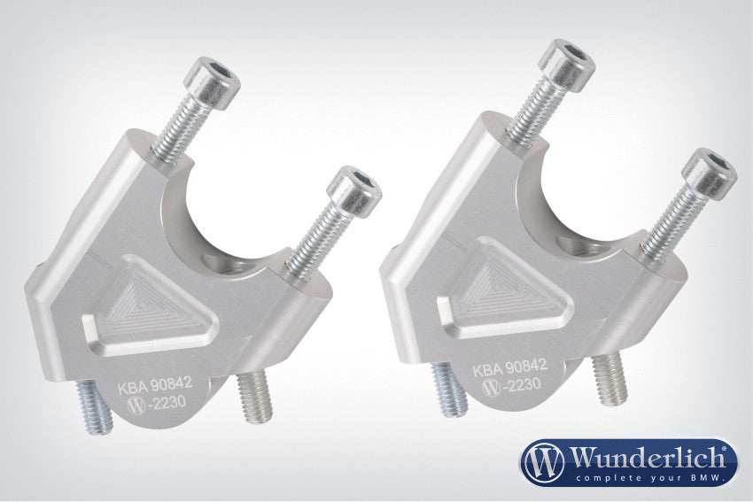 BMW R1250GS Ergonomics - Risers "Pullback".