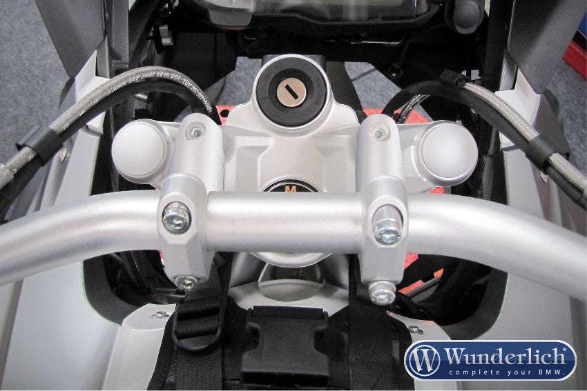 BMW R1250GS Ergonomics - Risers "Pullback".