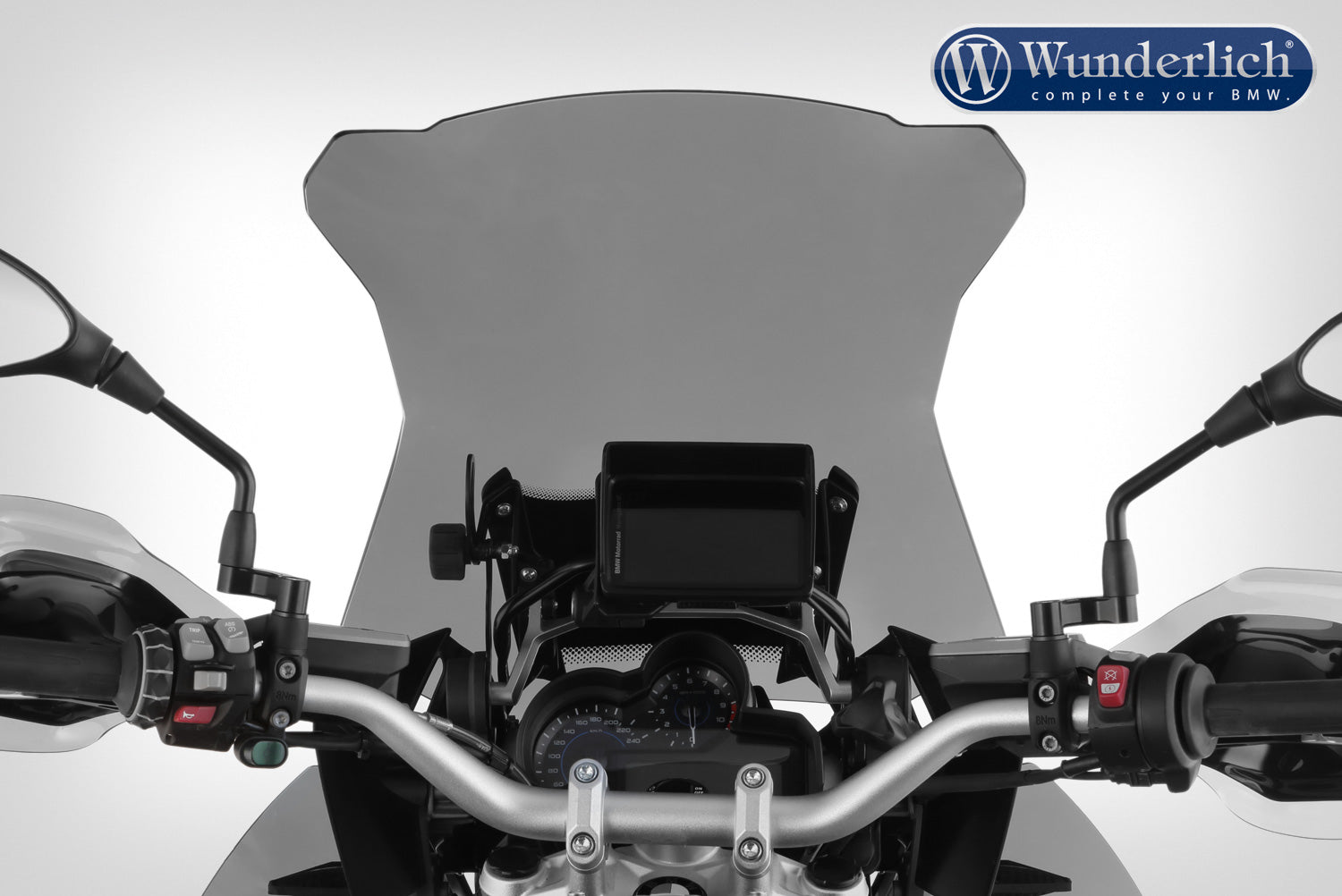 BMW R1250GS Screen - Windscreen Marathon (H: 524 mm).