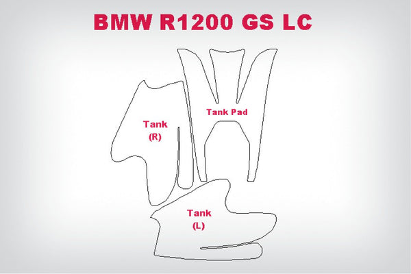 BMW R1250GS Protection - Paint Shield Set.