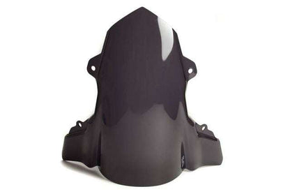 BMW S1000RR Windscreen Bubble, fits 2014-2016 models, scratch-proof Lexan, double bubble contour, 455mm height.