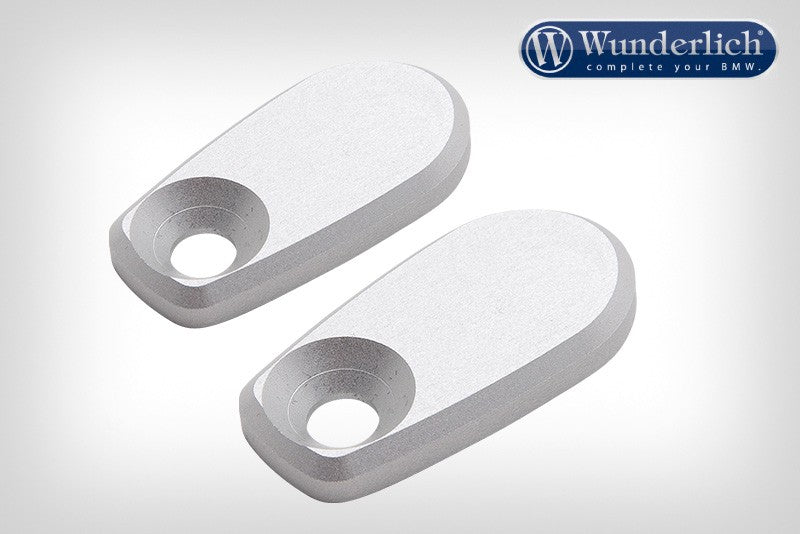 BMW R1200R Styling - Indicator Holes Cover (Silver).