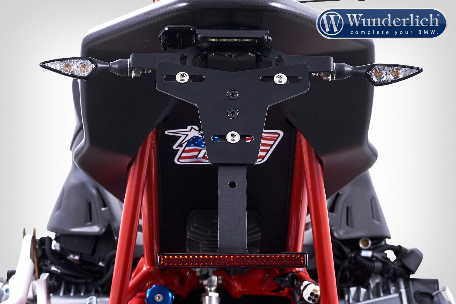 BMW Motorrad Racing - Licence Plate Holder for 'Superlight' Tail.