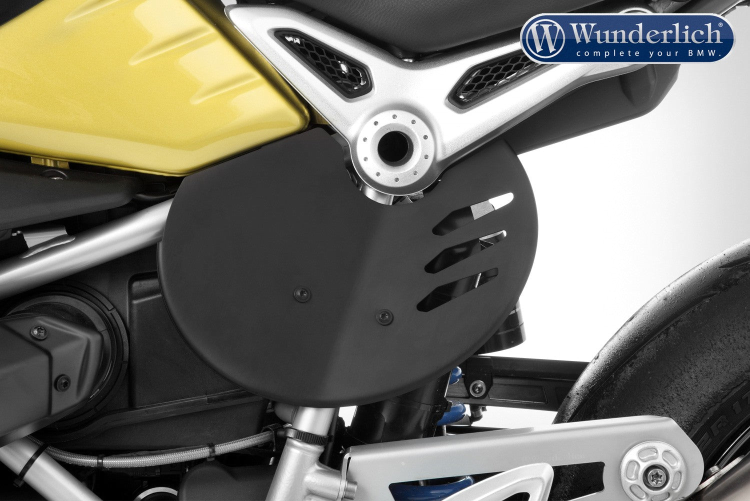 BMW RNineT Styling - Wunderlich Number Plate.