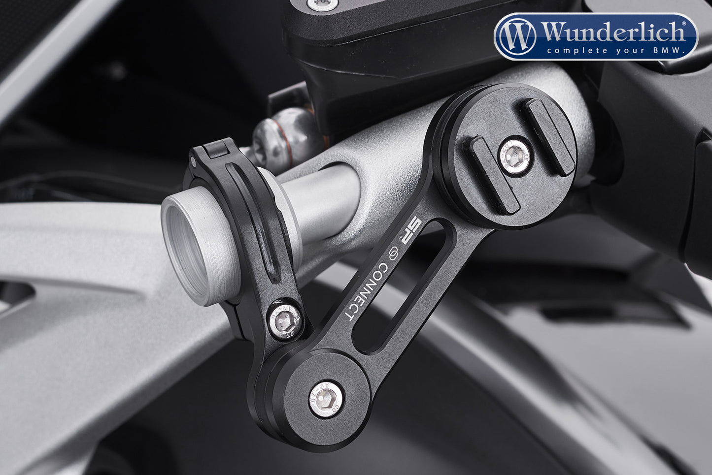 Adapter for SP-Connect on stub Handlebar.