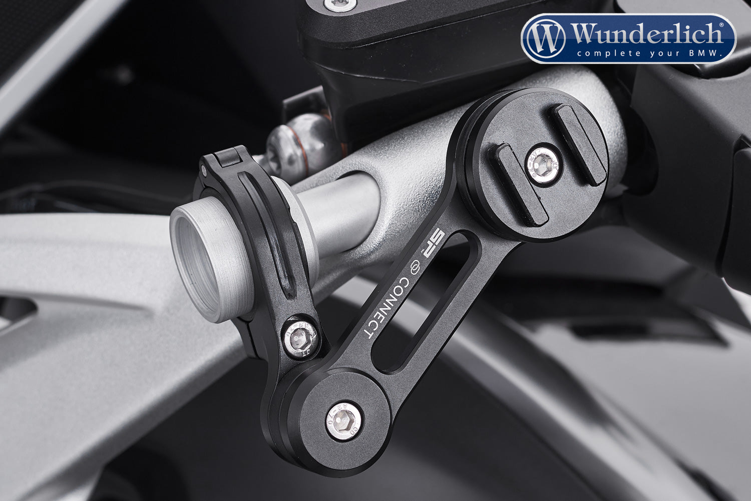Adapter for SP-Connect on stub Handlebar.