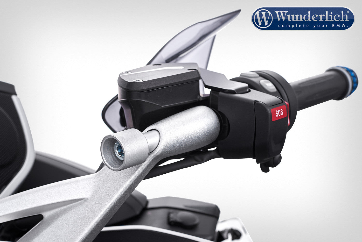 Adapter for SP-Connect on stub Handlebar.