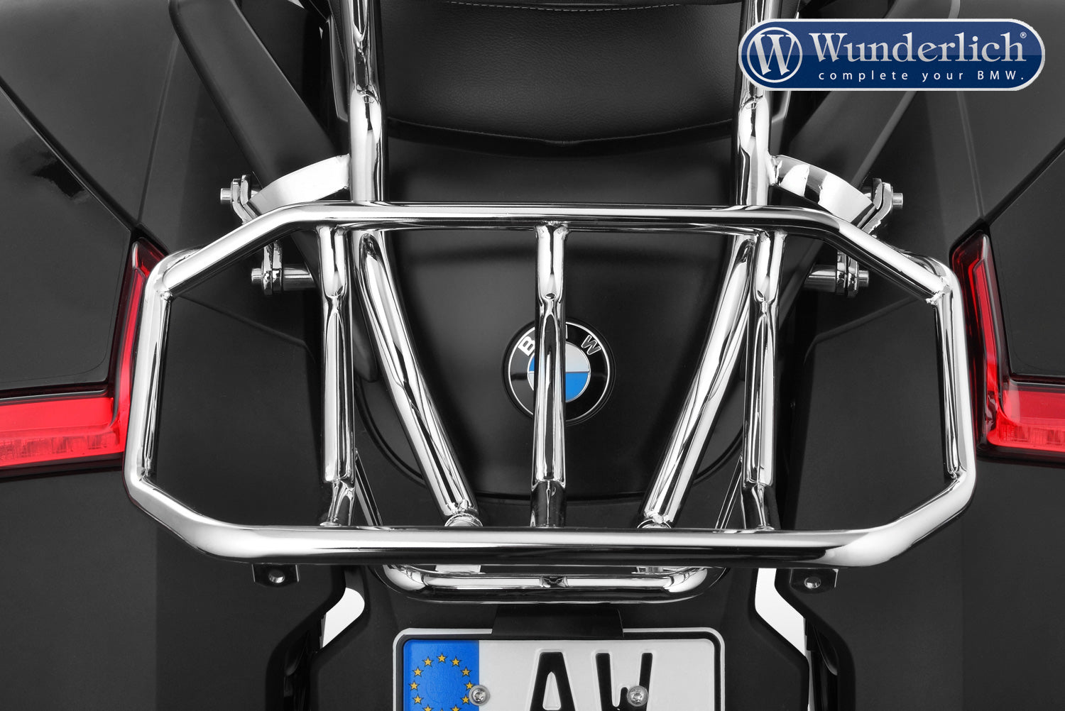 BMW K1600B Ergonomics - Luggage Rack.