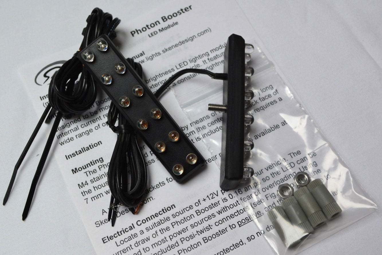 Skene Designs Photon Booster LED modules.