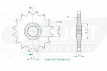 Sprockets Front (29018 - 16T) - Esjot