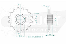Sprockets Front (29020S - 16T) - Esjot