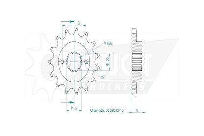 Ducati Hypermotard/SP Spares - Esjot Sprockets.