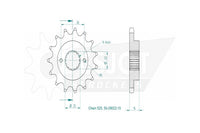 Ducati Hypermotard/SP Spares - Esjot Sprockets.
