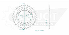 Sprockets Rear (29038 - 50T) - Esjot