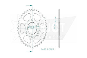 Royal Enfield Himalayan Spares - Esjot Sprockets.