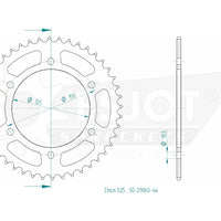 Sprockets Rear (29065-44T) - Esjot