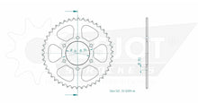 Sprockets Rear (32009 - 46T) - Esjot
