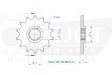 Sprockets Front (32070-15T) - Esjot (Sports)