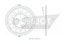Sprockets Rear (32176 - 43T) - Esjot