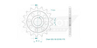 Sprockets Front (32183-17S) - Esjot
