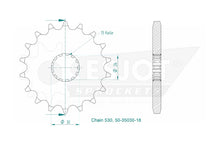 Sprockets Front (35030-18T) - Esjot (Sports)