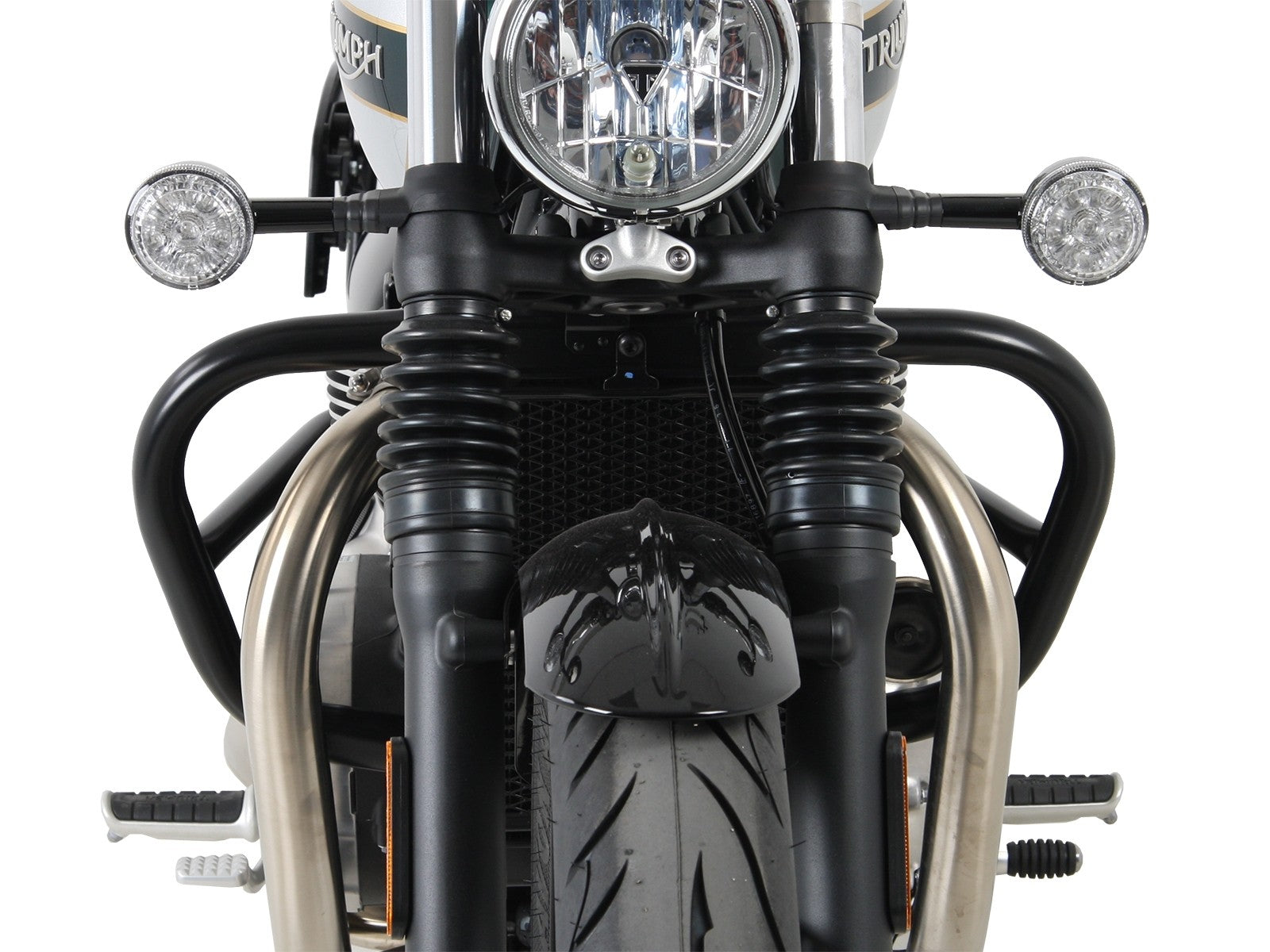 Triumph Bonneville Bobber Protection - Engine Guard.