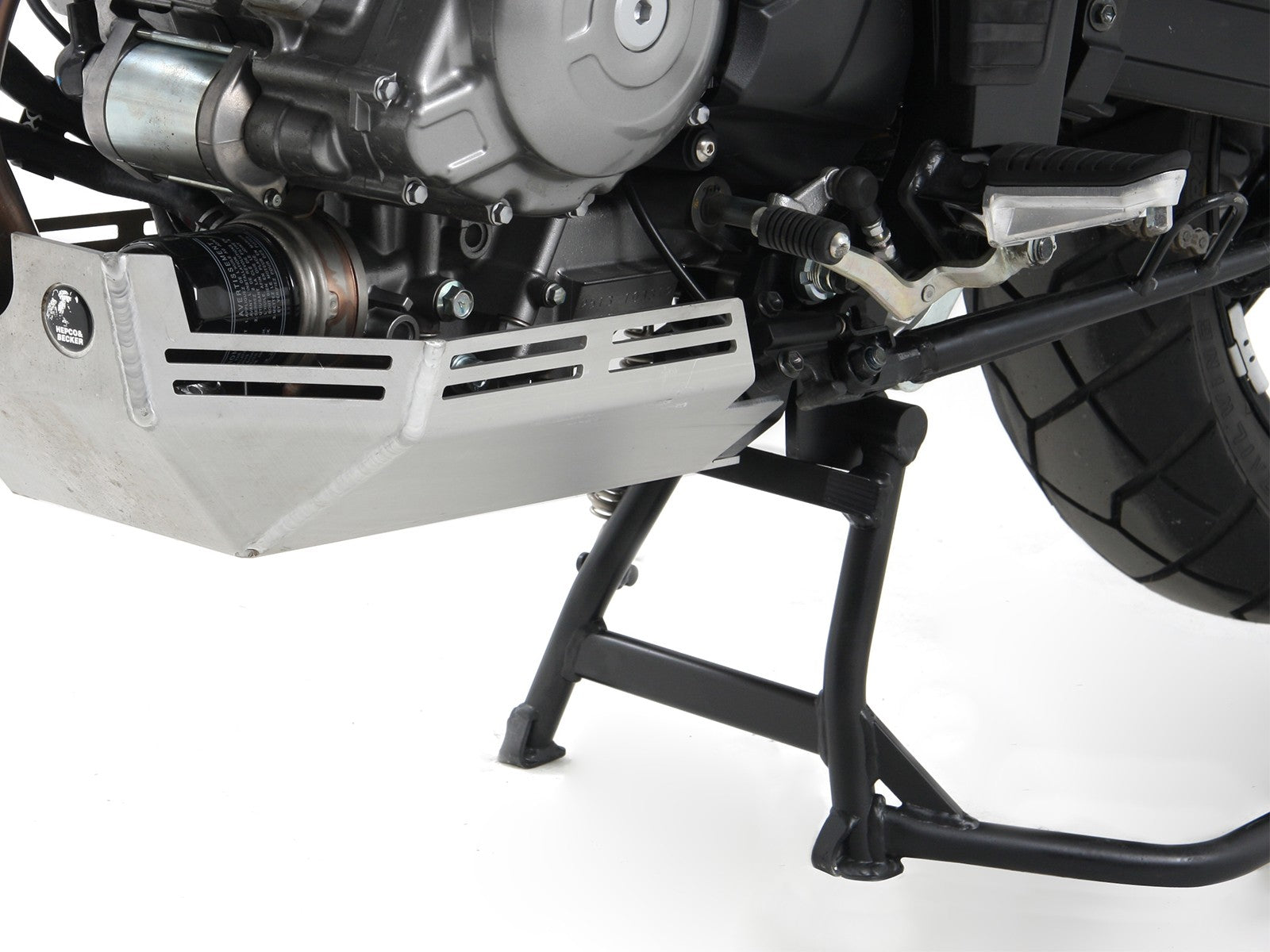 Suzuki V-Strom 650 Ergonomics – Center Stand.