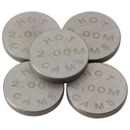 Valve Shim 5pk OD 8.9mm - Hot Cams