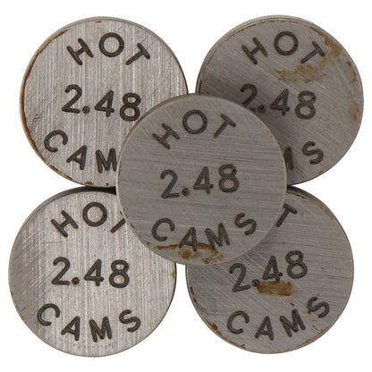 Valve Shim 5pk OD 9.48mm - Hot Cams