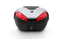 Silver Journey Top Case 52L by Hepco Becker, spacious and impact-resistant.