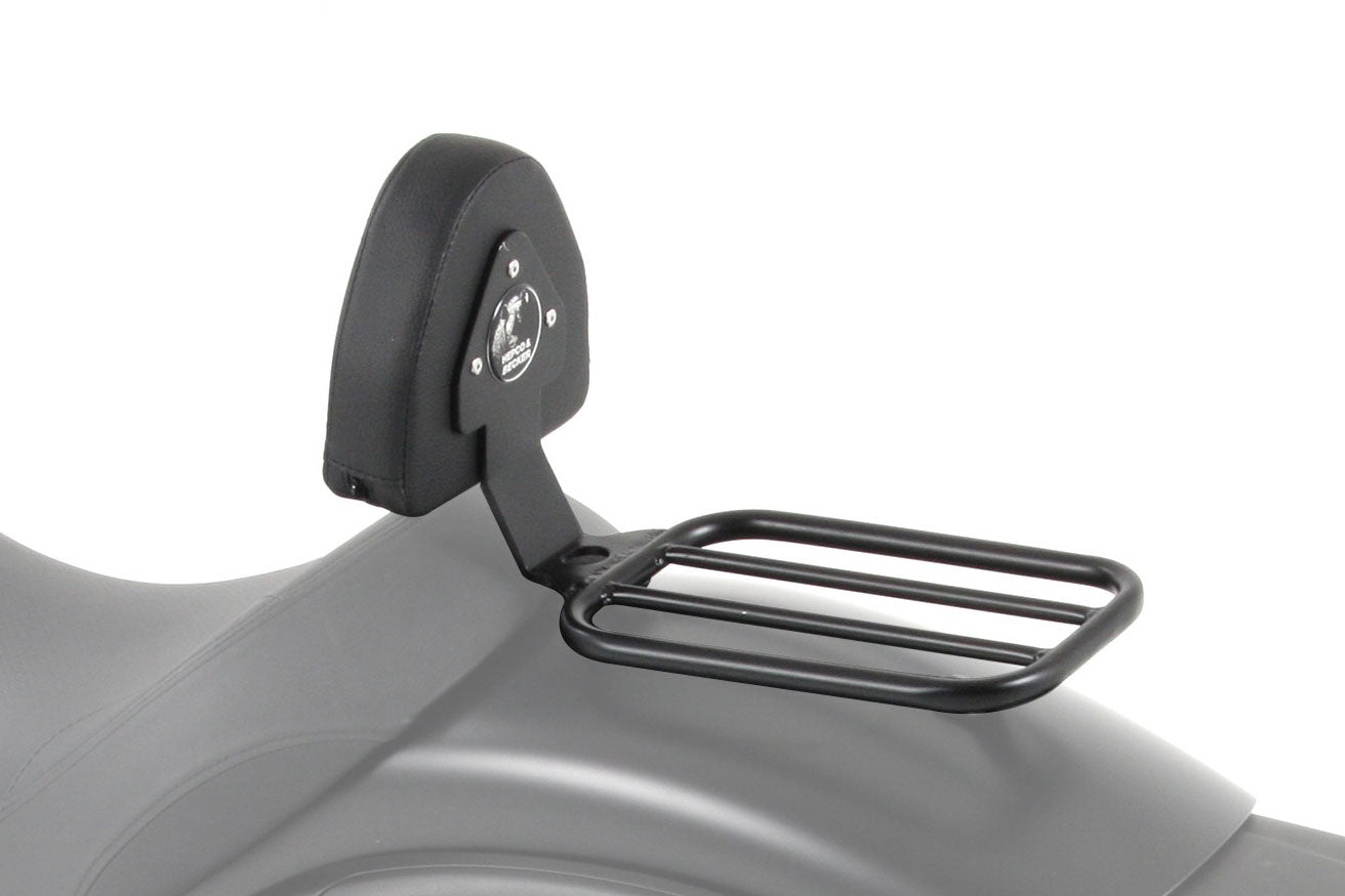 Kawasaki Vulcan S Ergonomics - Backrest (with Solo Rack).