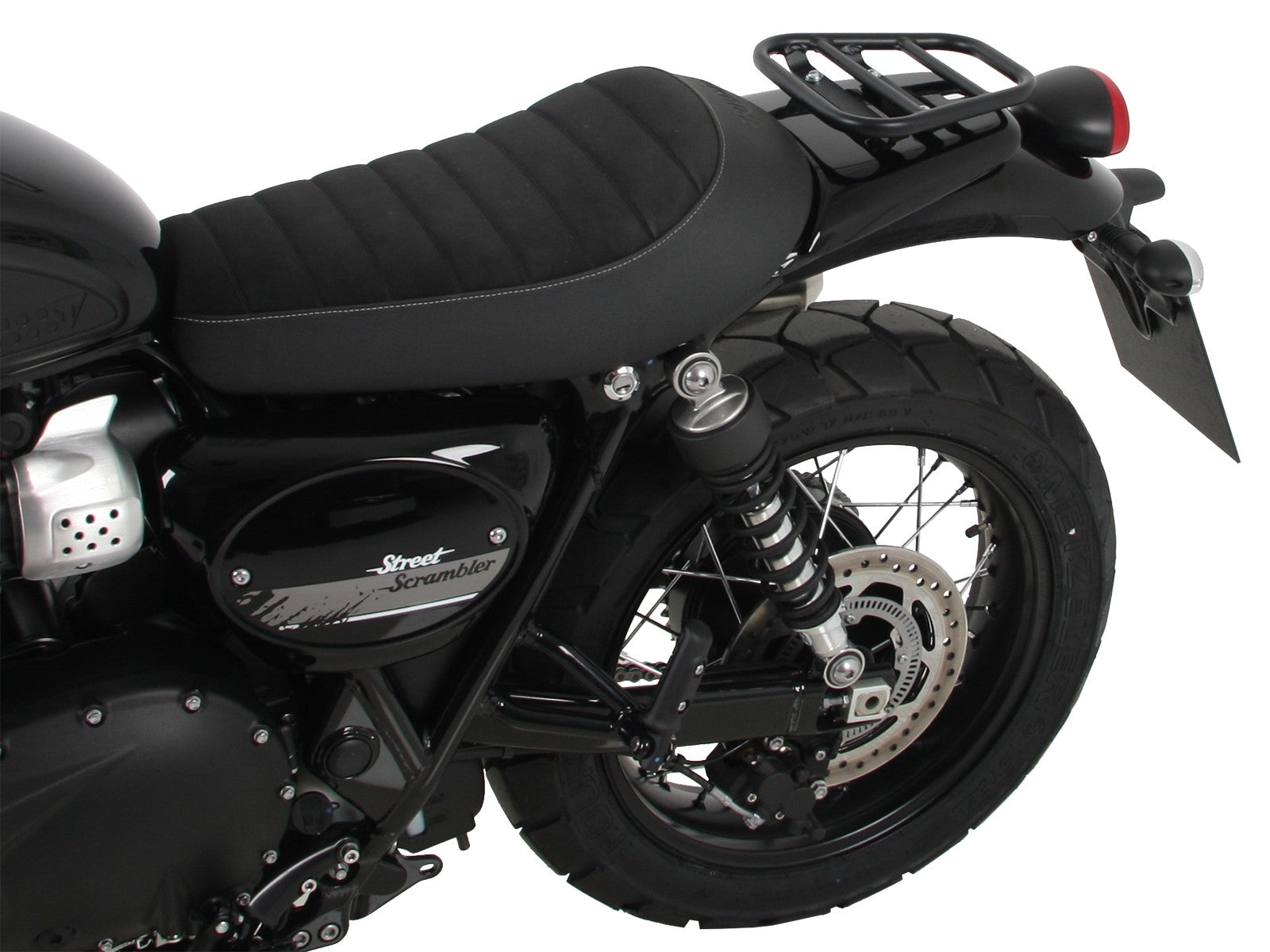 Triumph Triumph Scrambler Carrier - Solo Rack Without Backrest (Black).