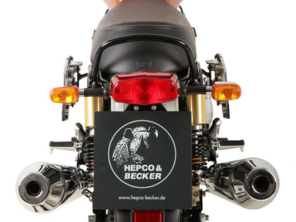 Royal Enfield Interceptor Carrier Sidecases - C-Bow.