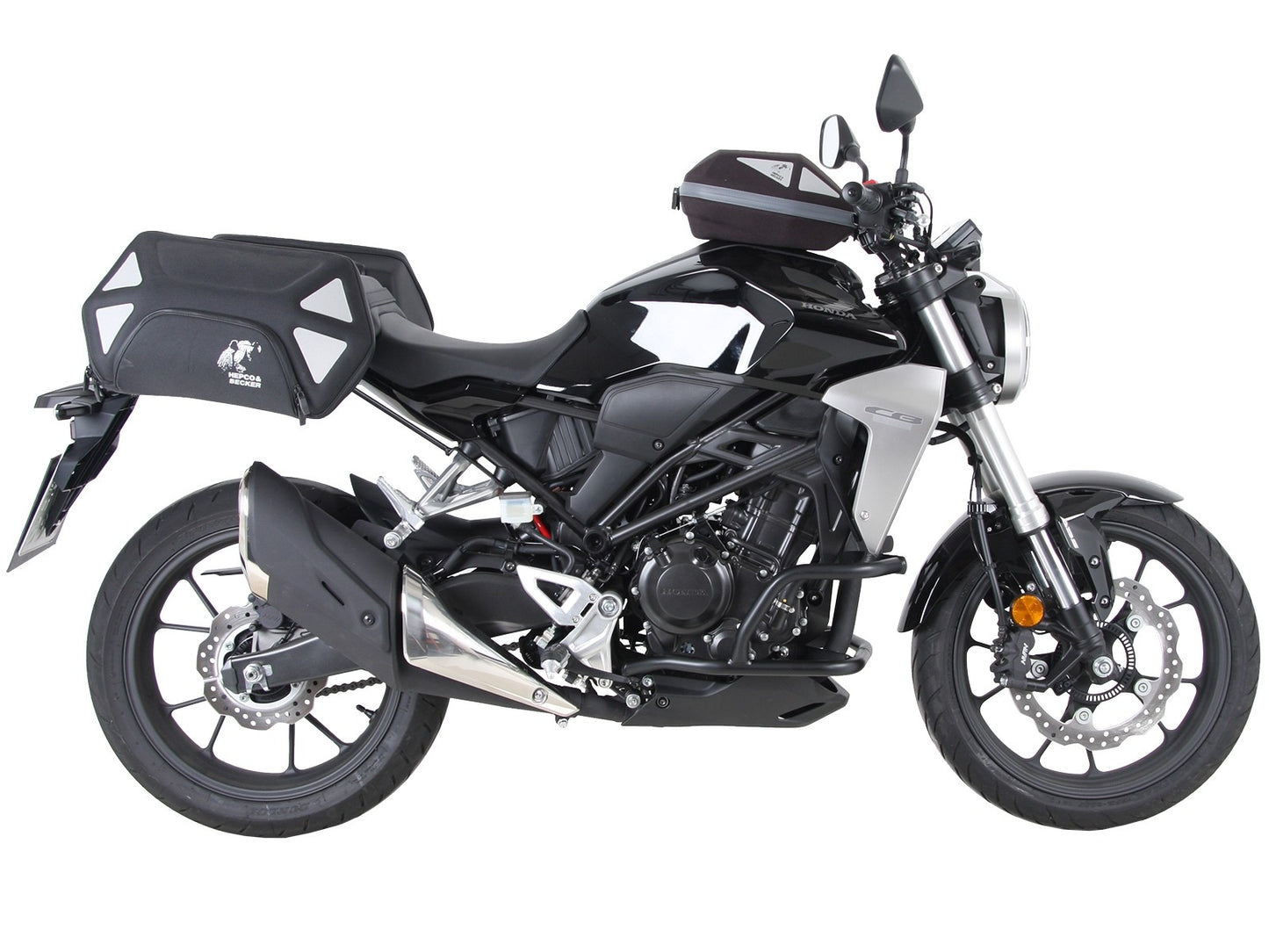 Honda CB 300R Carrier Sidecases -  C-Bow.