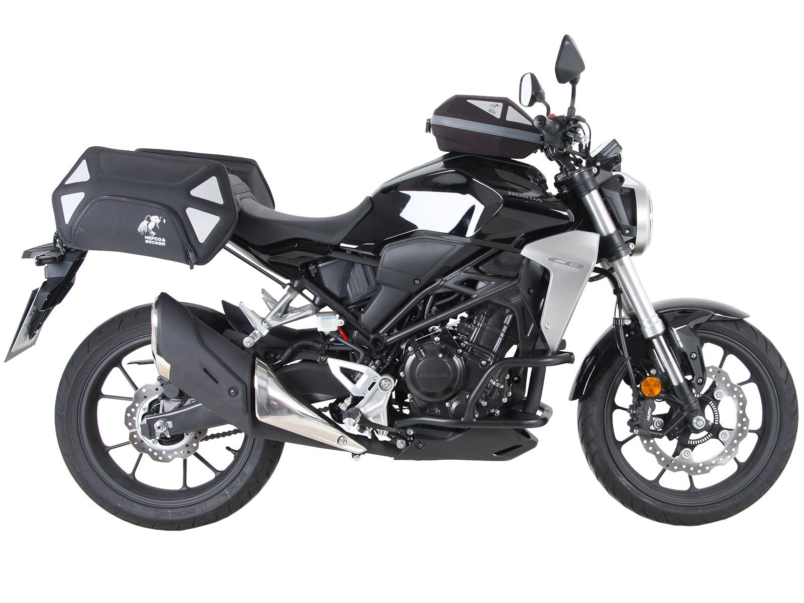 Honda CB 300R Carrier Sidecases -  C-Bow.