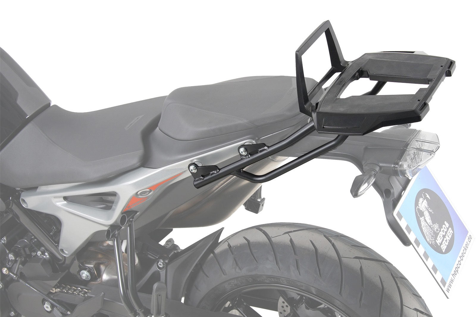 KTM 390 Duke Topcase carrier - Alu Rack.