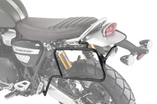 Triumph Scrambler 1200 XE  / XC Carrier - Sidecases Permanent Fixed (Left Side, Black).
