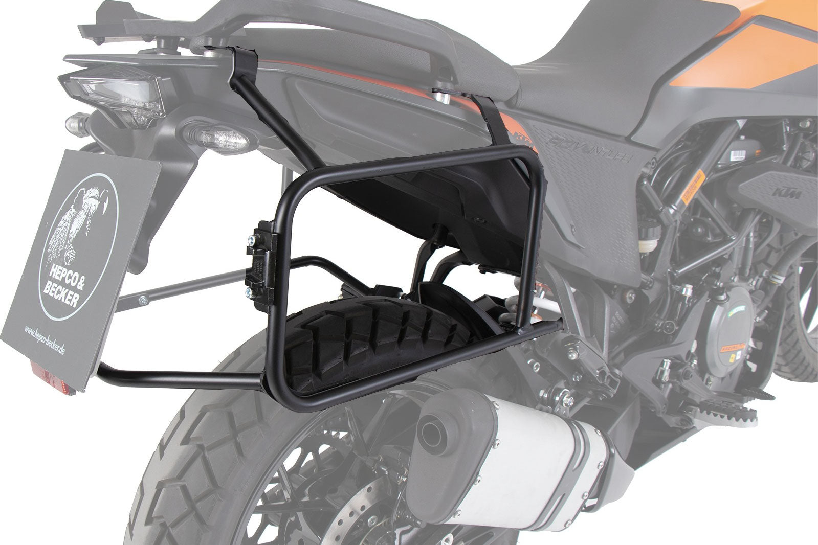 KTM 390 Adventure Carrier Sidecases - Permanent Mount.