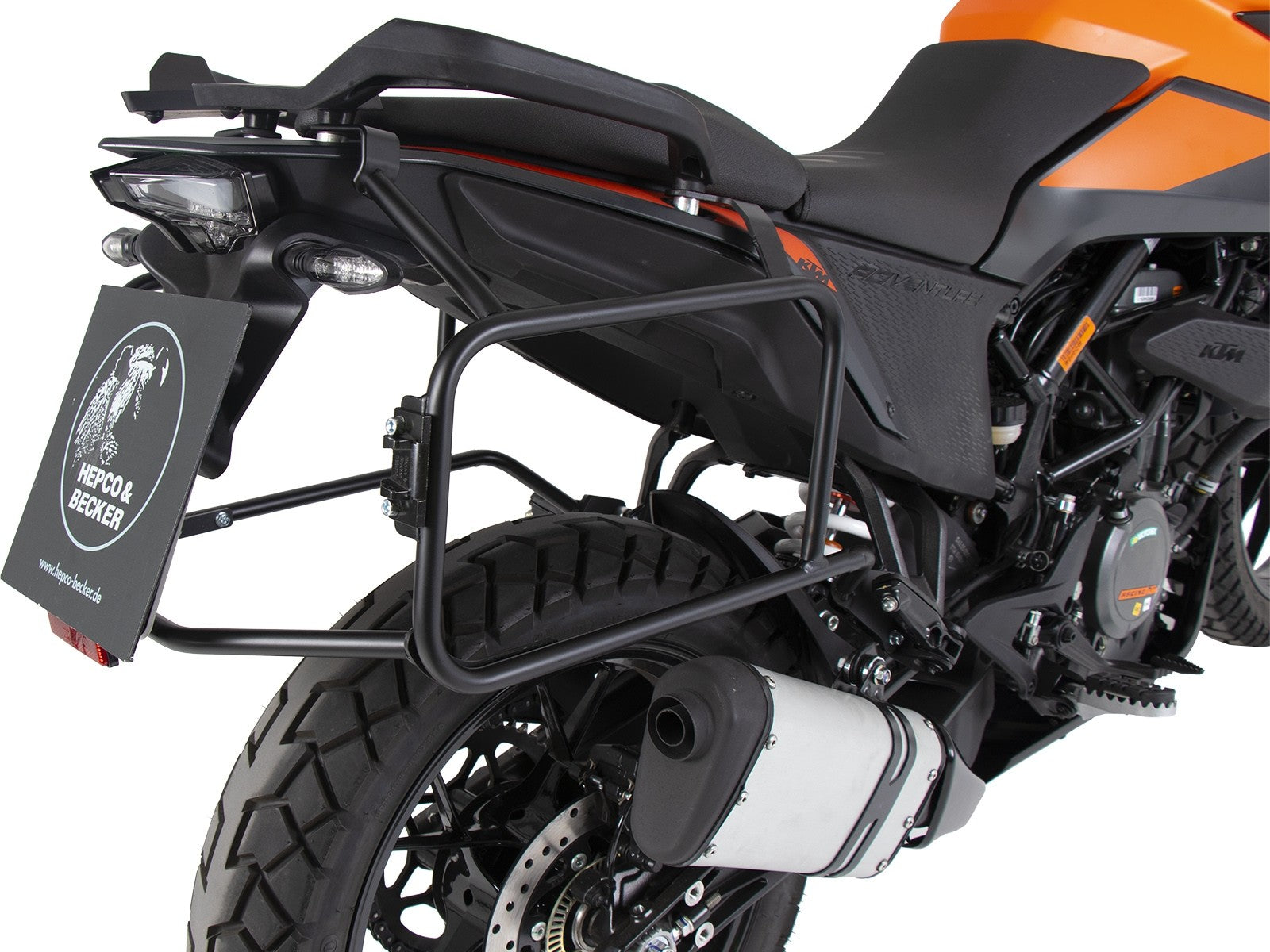 KTM 390 Adventure Carrier Sidecases - Permanent Mount.