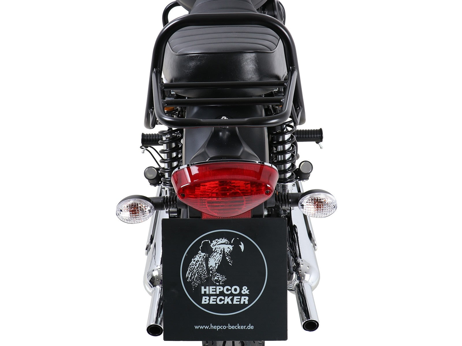 Kawasaki W800 Street/Cafe Carrier Topcase - Tubed Carrier.