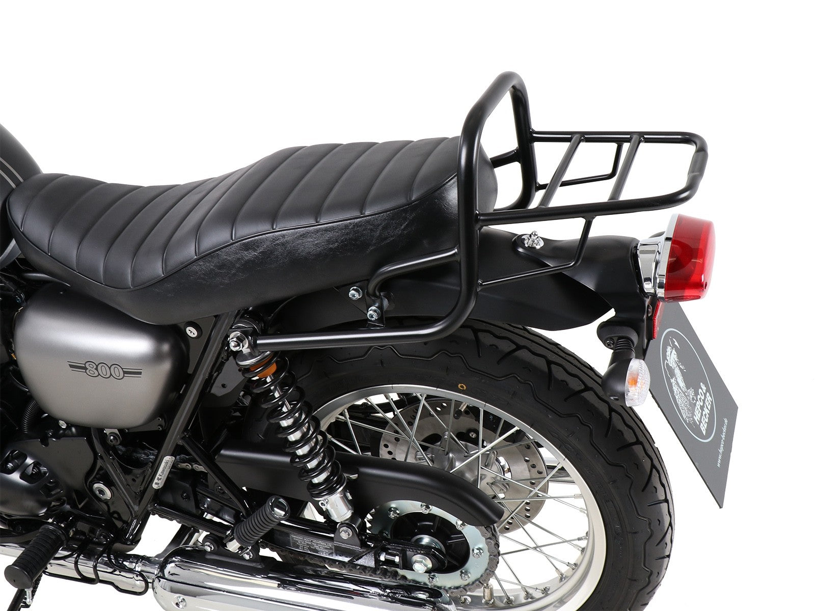Kawasaki W800 Street/Cafe Carrier Topcase - Tubed Carrier.