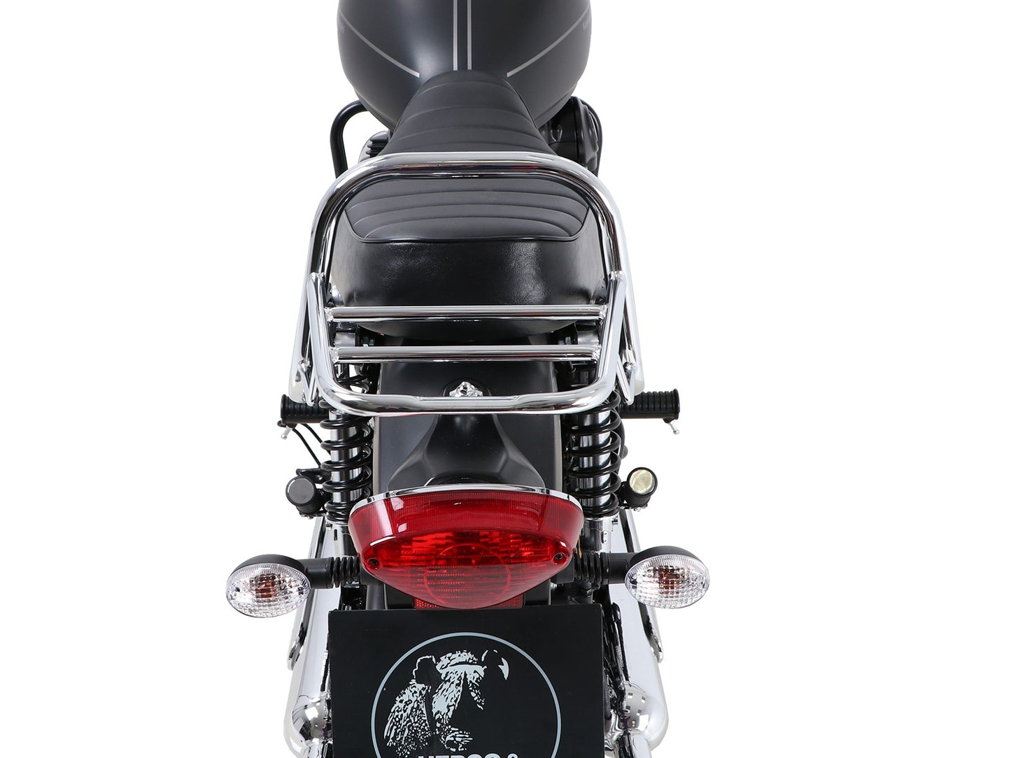 Kawasaki W800 Street/Cafe Carrier Topcase - Tubed Carrier.