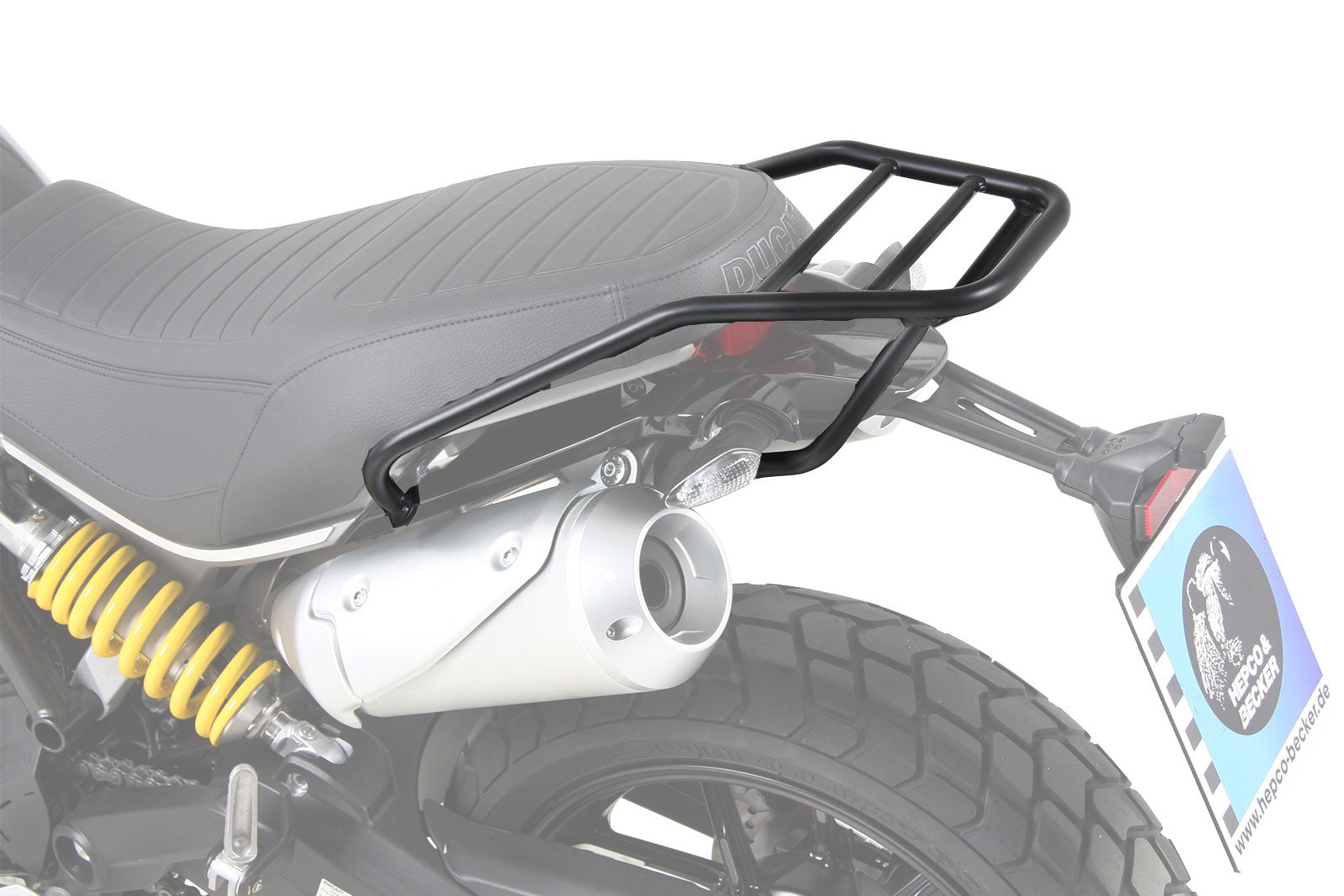 Ducati Scrambler 1100 (2018-) Carrier Topcase - Tubed Carrier.