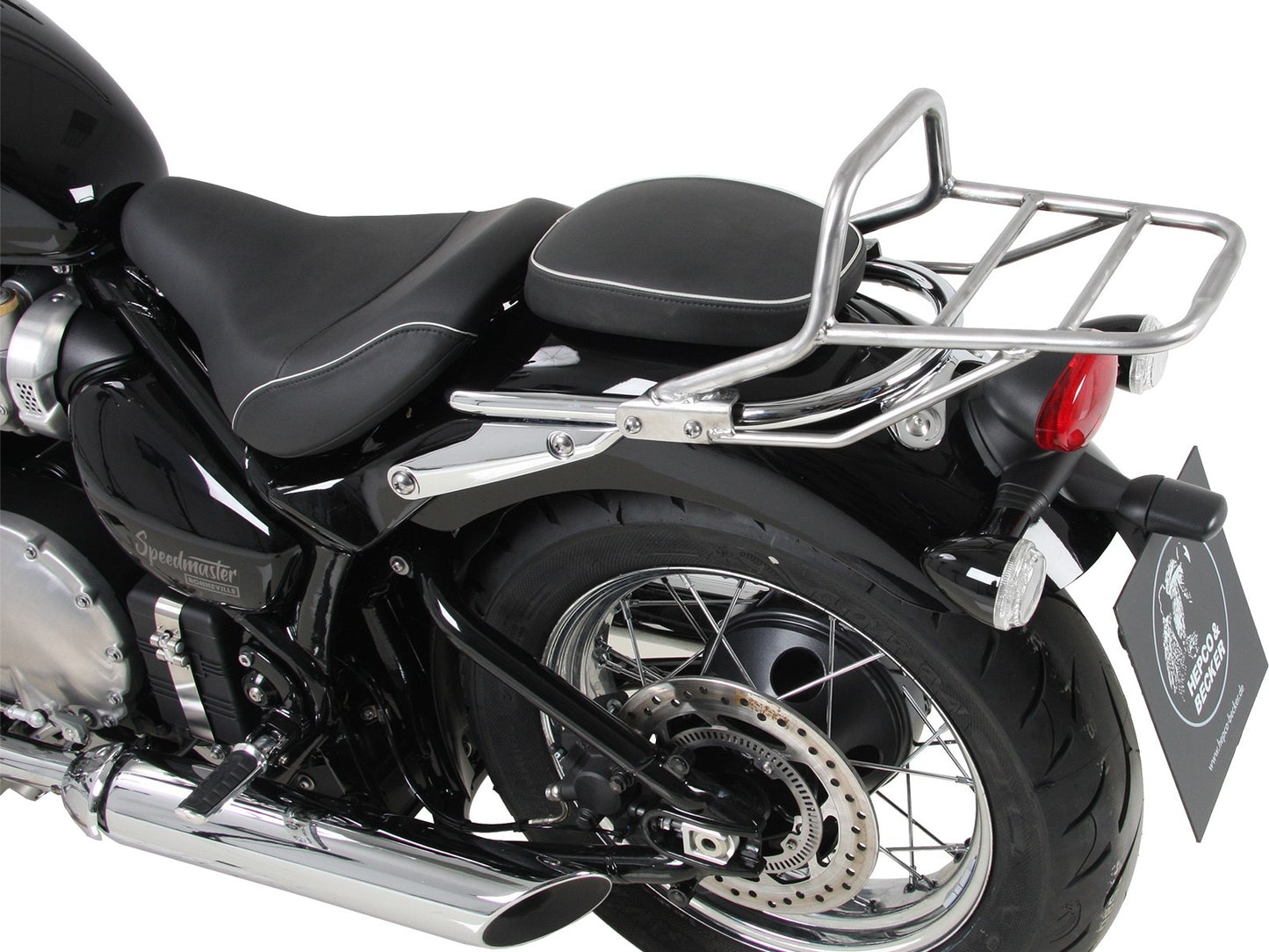Triumph Bonneville SpeedMaster Carrier Topcase - Tubed Carrier.