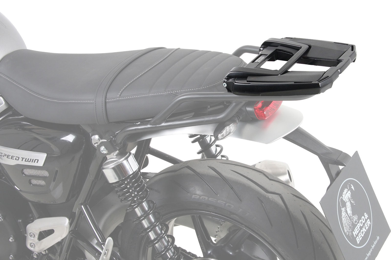 Triumph Speed Twin Carrier - Top Case Carrier.