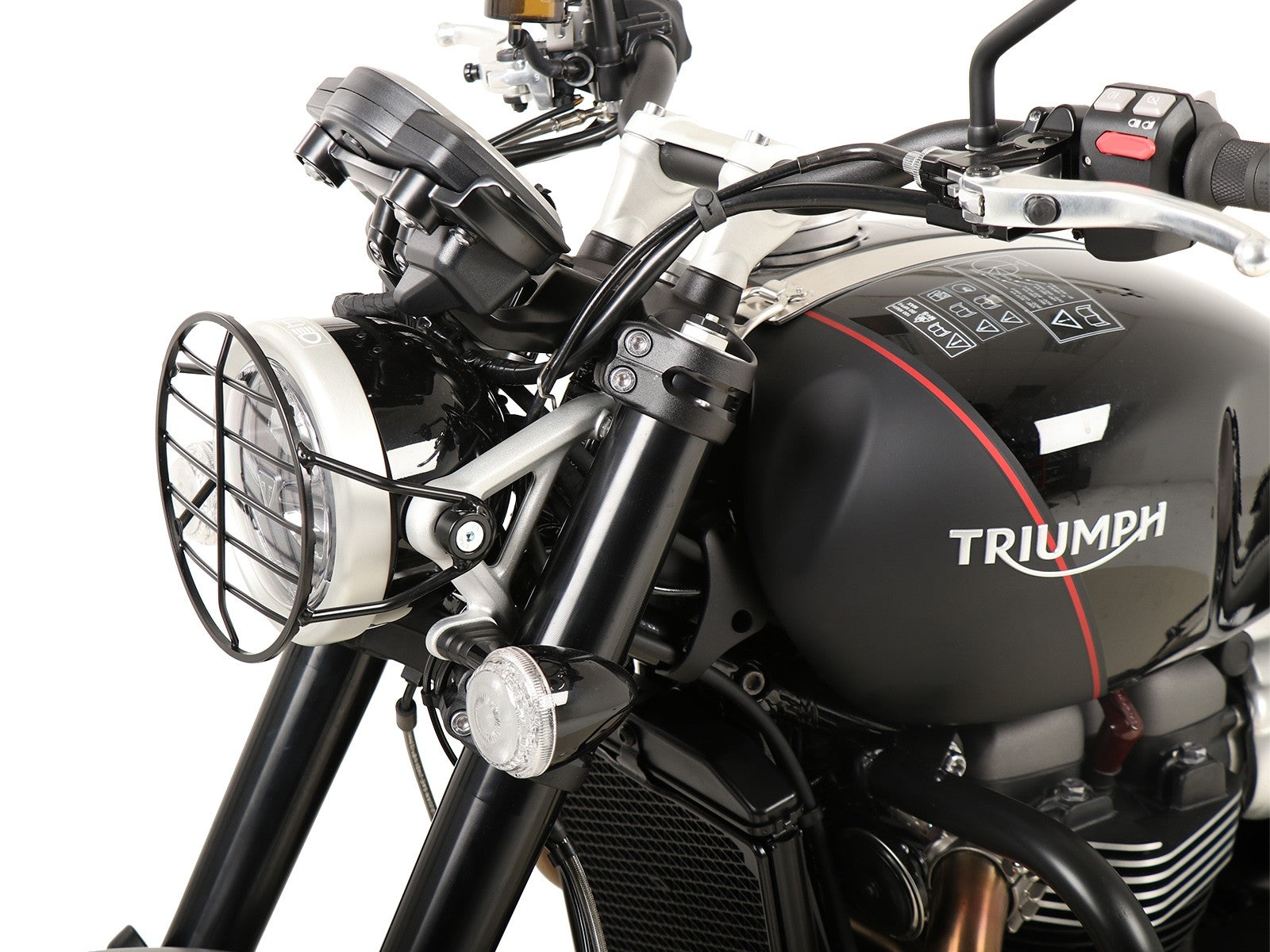 Triumph scrambler 1200 XE  / XC Protection - Headlight Guard.