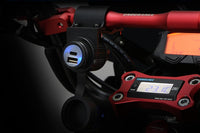 Handlebar Mounted 36W PD USB-C + QC 3.0 (Plastic)
