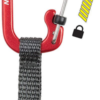 Carabiner Keyring with Slide lock (Alu)