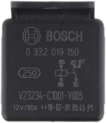 Bosch Relay 5 PIN 30Amps - 0332019150