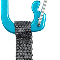 Carabiner Keyring with Slide lock (Alu)
